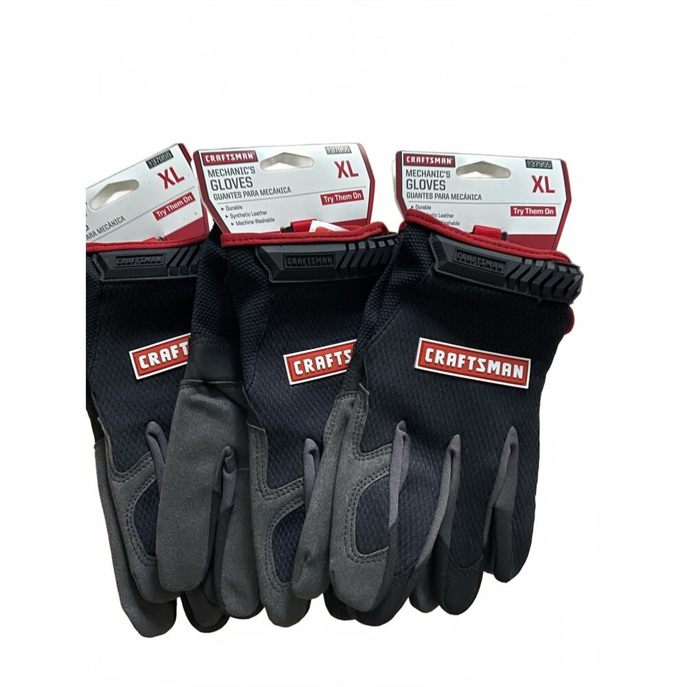 Craftsman 3-Pack Mechanics Gloves XL